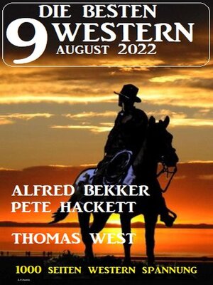 cover image of Die besten 9 Western August 2022